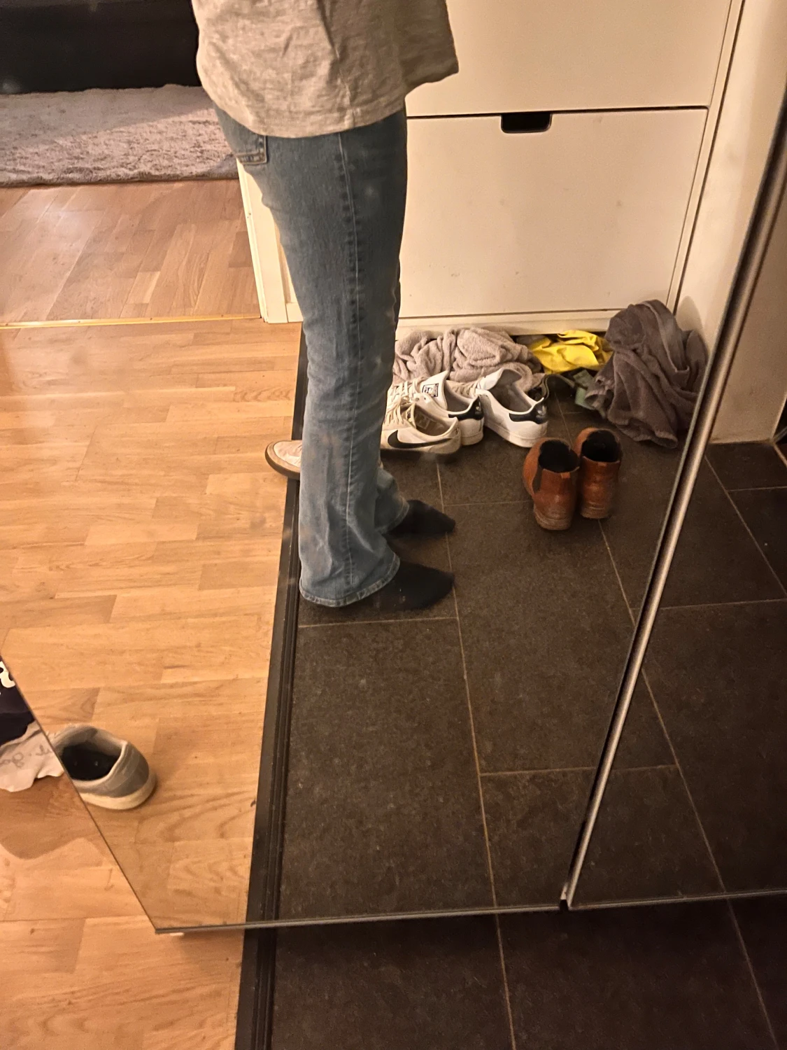 Blå bootcut jeans från lager 157 - 2