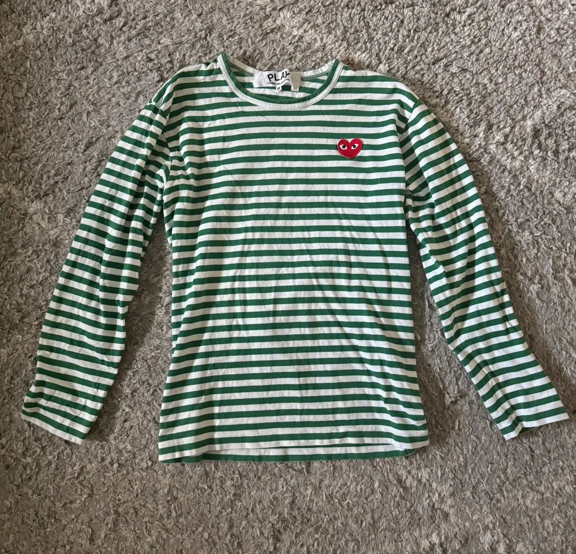 Randig långärmad tröja Comme des Garçons