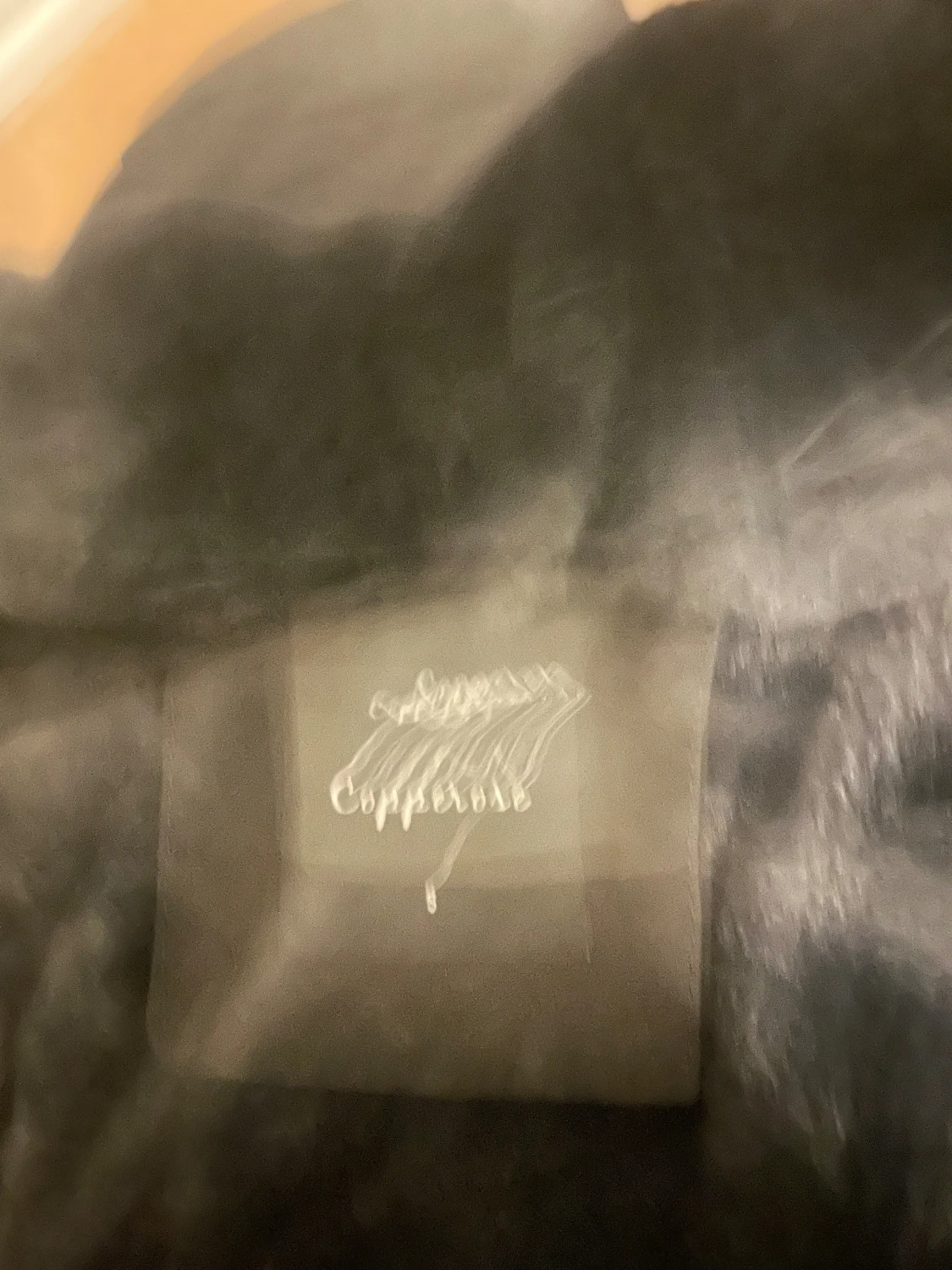 Svart pälsjacka från Copperose - 3