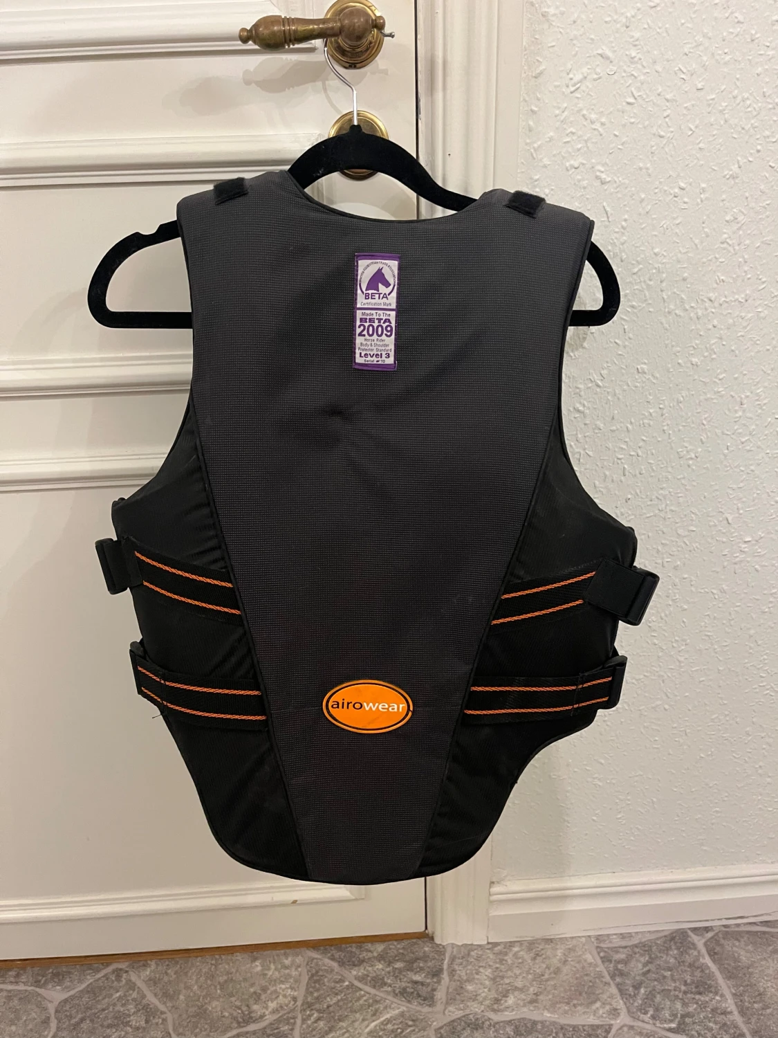 Svart säkerhetsväst Airowear L3 - 1