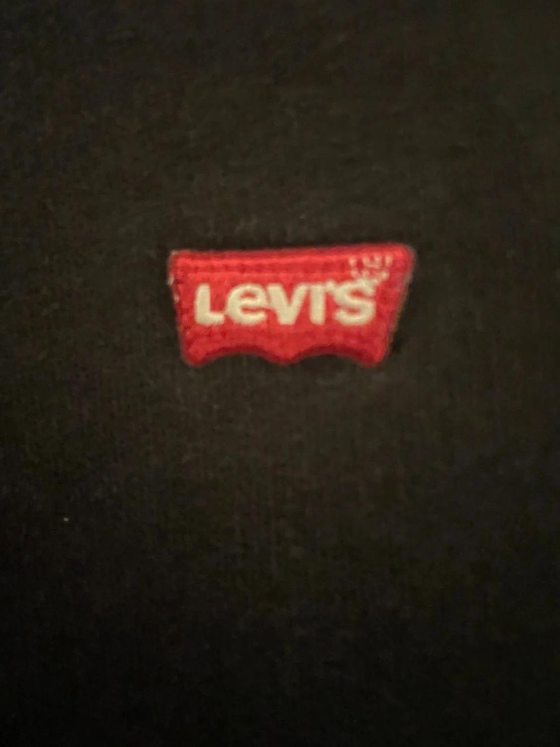 Svart sweatshirt från Levi's i bomull - 2