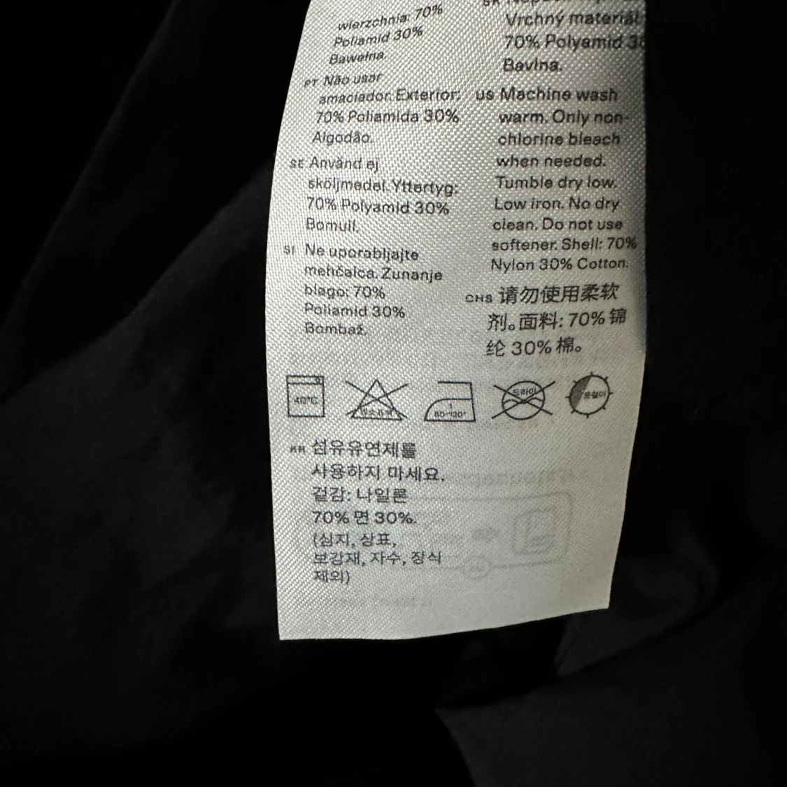 Svart overshirt från ARKET - 4