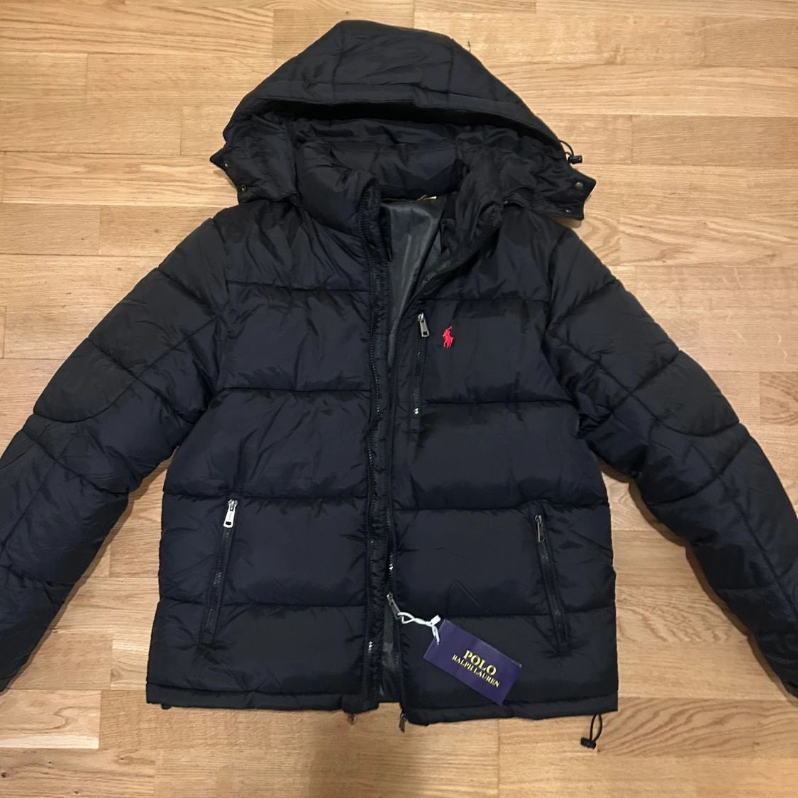 Svart pufferjacka från Polo Ralph Lauren