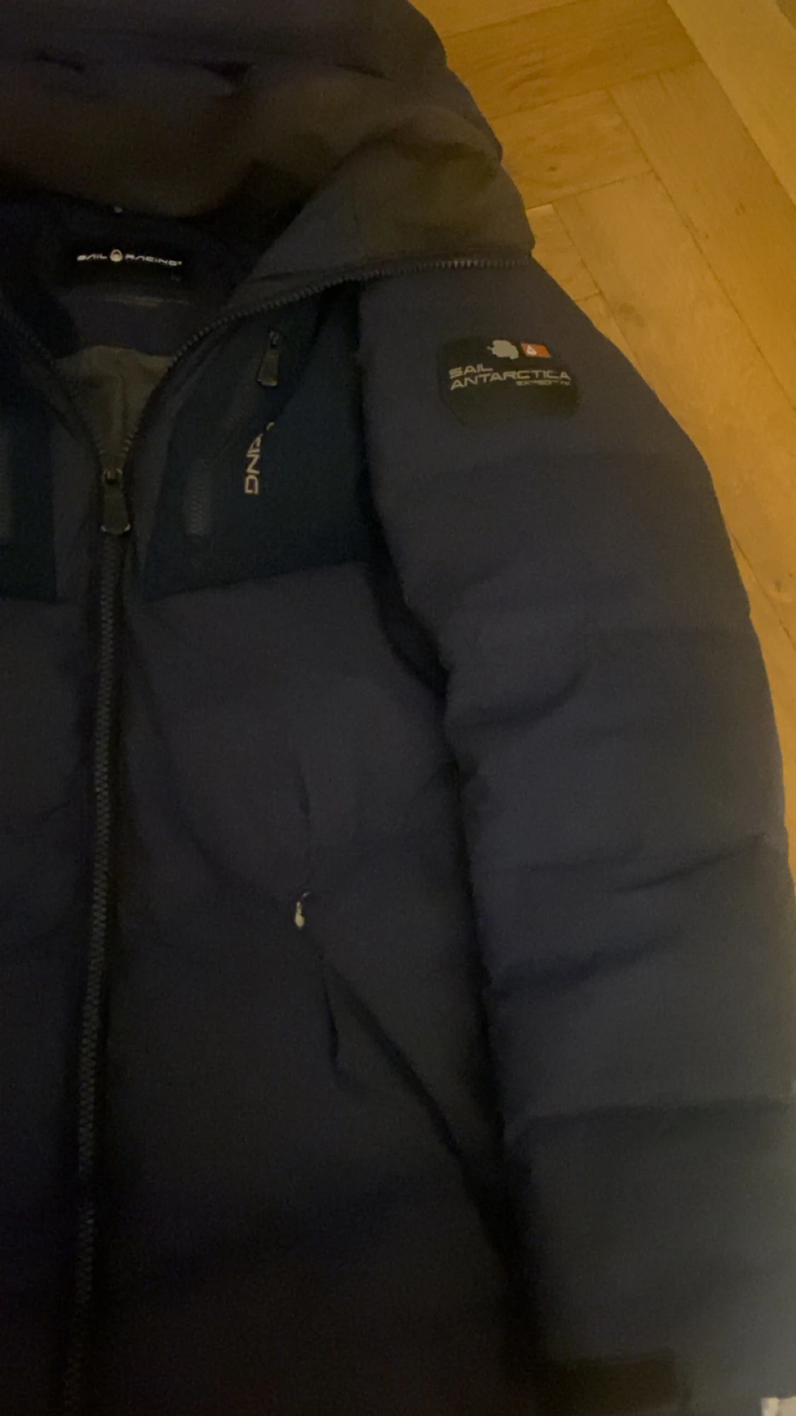 Mörkblå Sail Racing dunjacka - 1