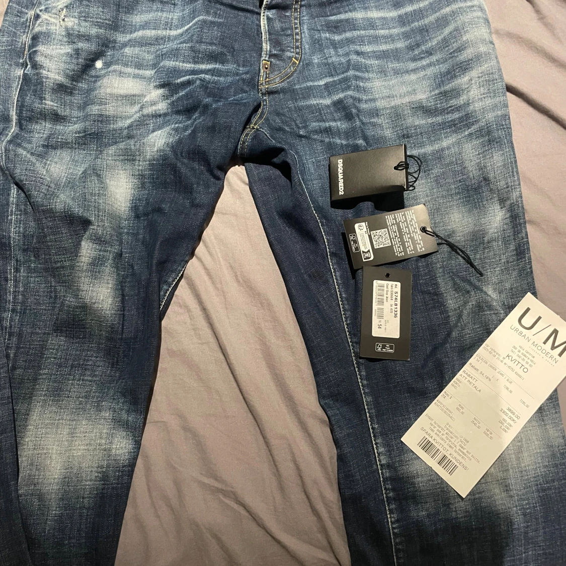 Dsquared2 Canada Jeans blå, storlek 54 - 3