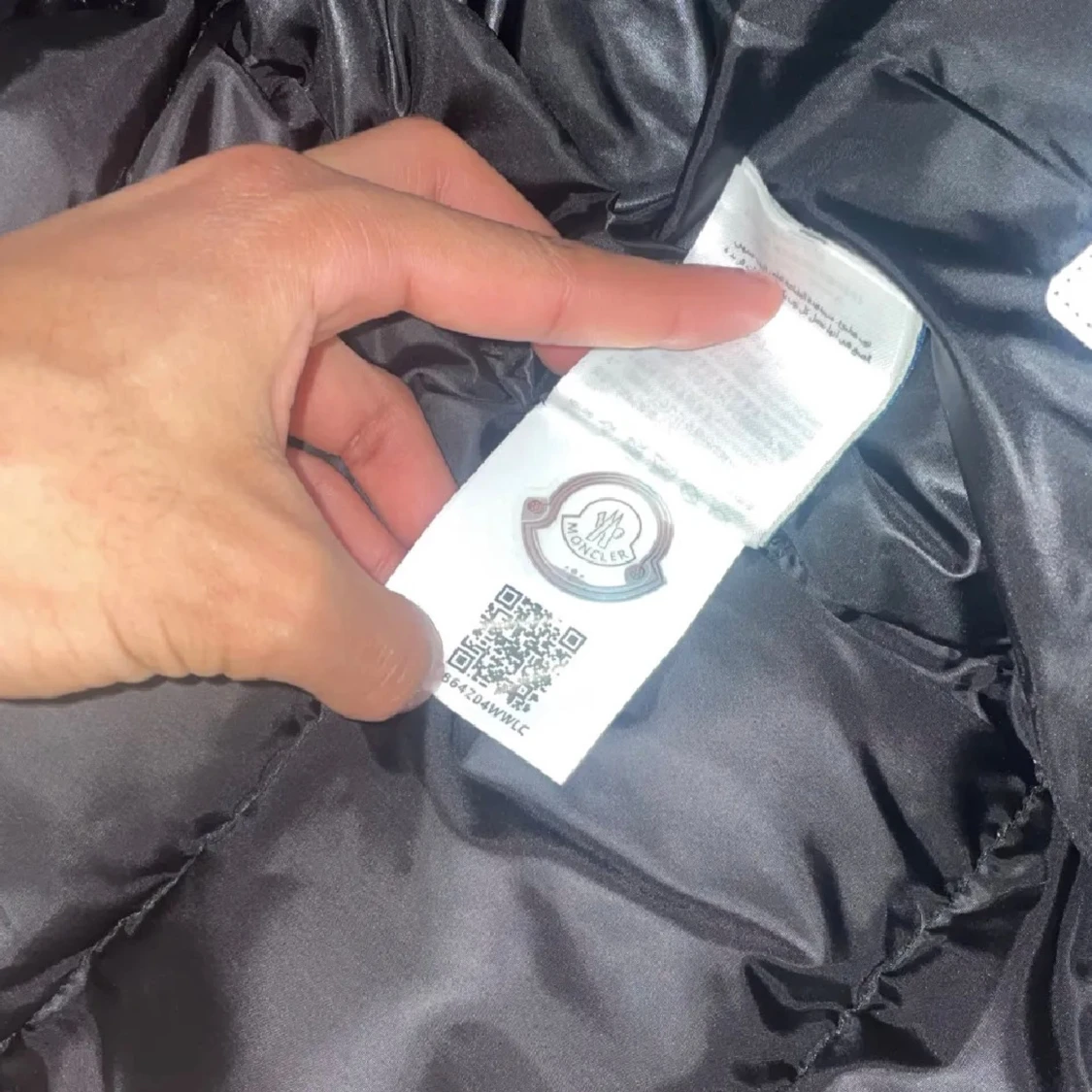 Svart dunväst från Moncler - 2