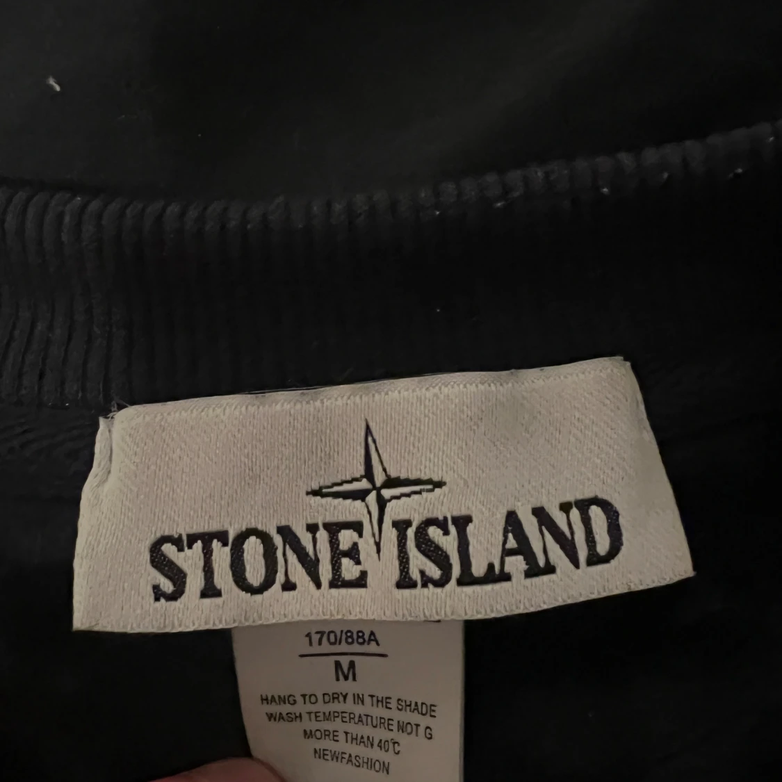 Mörkblå sweatshirt från Stone Island - 2