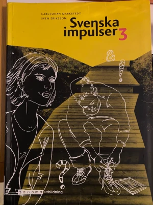 Svenska impulser 3 - Säljer kursboken svenska impulser 3 då jag inte har användning för den. Funkar för gy11 och gy25 för både gymnasienivå samt komvux. 
