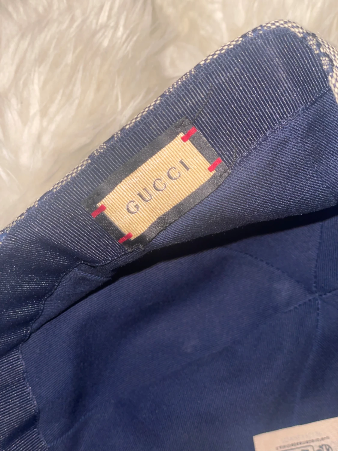 Navy blå gg keps  - 4