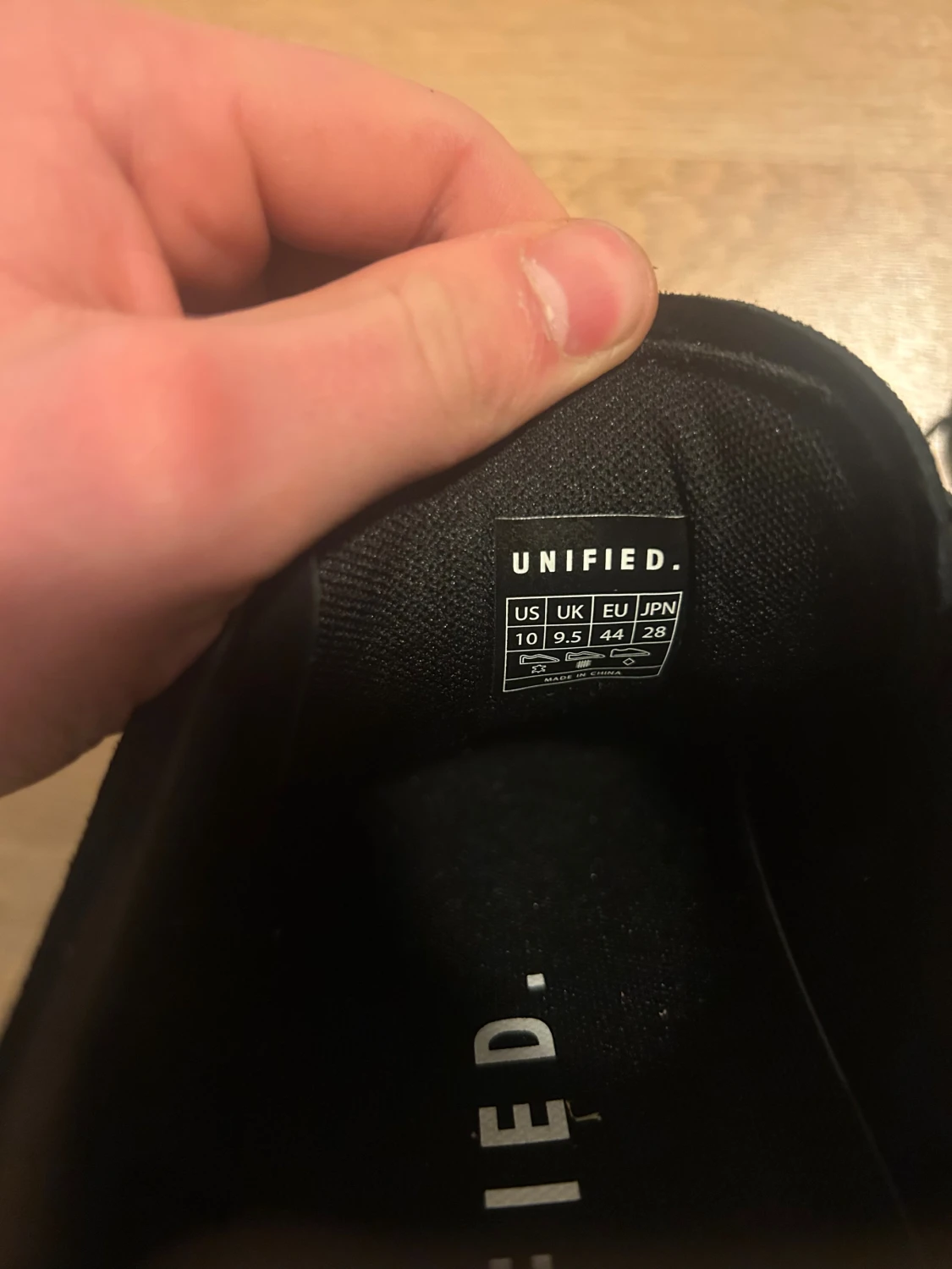 Svarta sneakers från Unified, strl 44 - 3