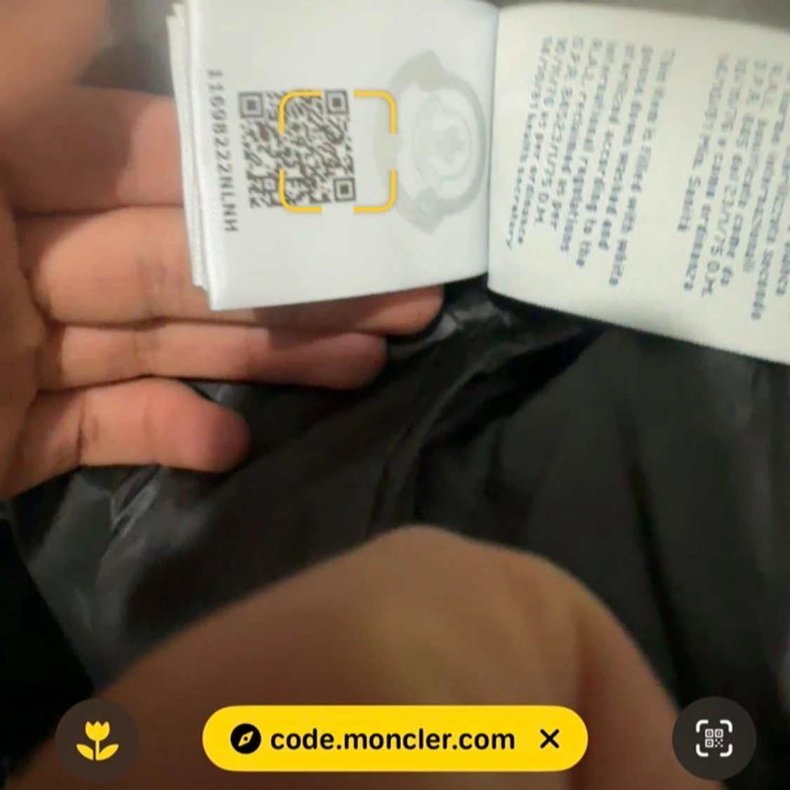 Svart sweatshirt från Moncler - 4