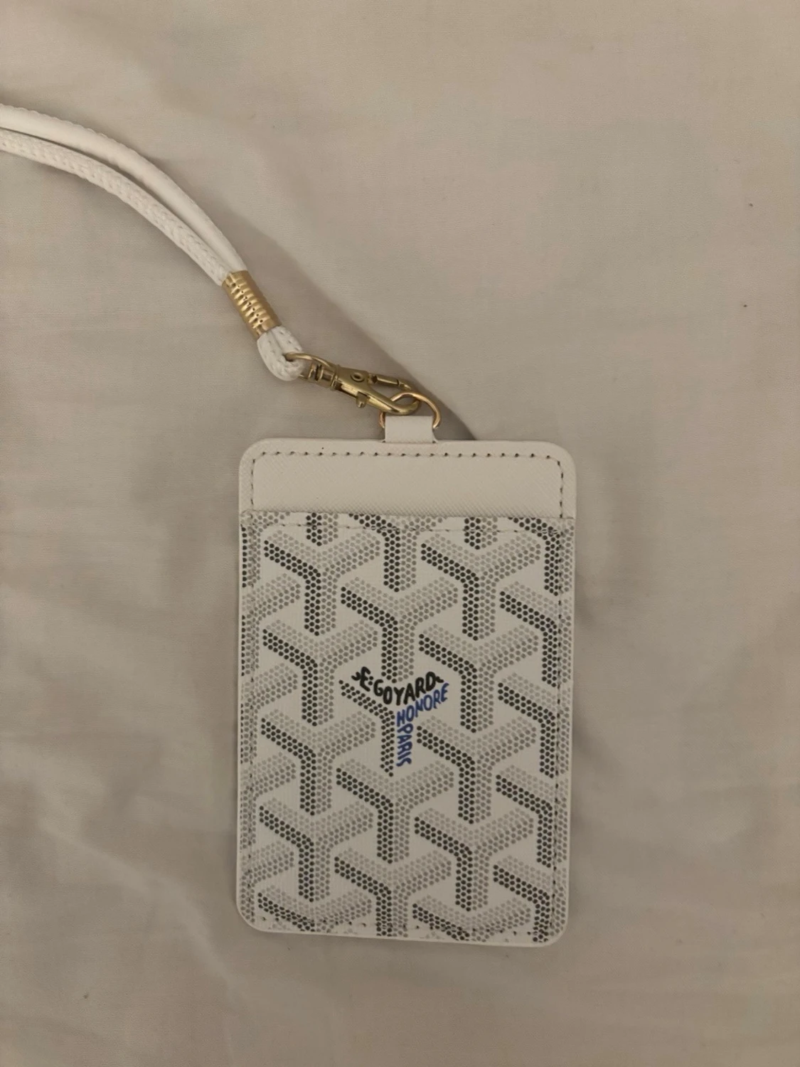 Vit go4yard plånbok med axelrem - 1