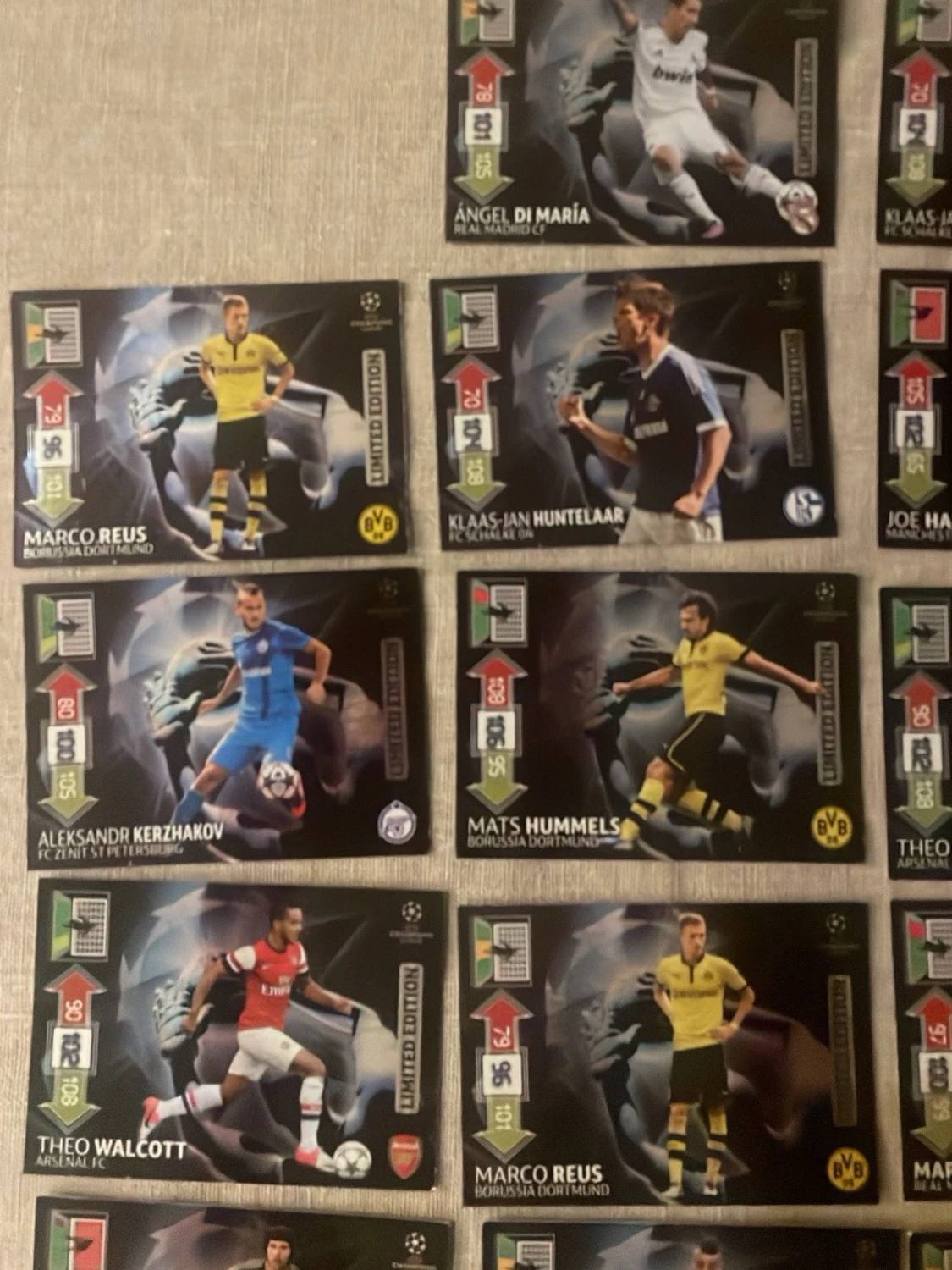 Panini champions league limited edition kort - 3