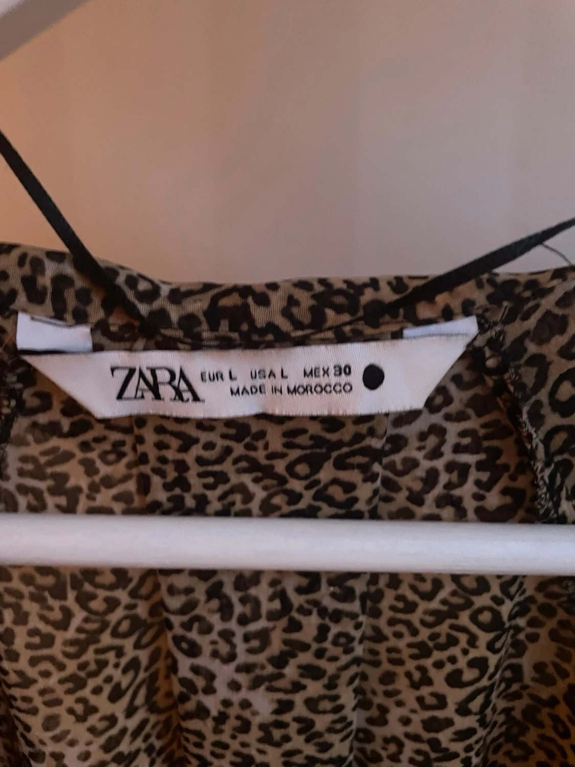 Leopardmönstrad blus - 1