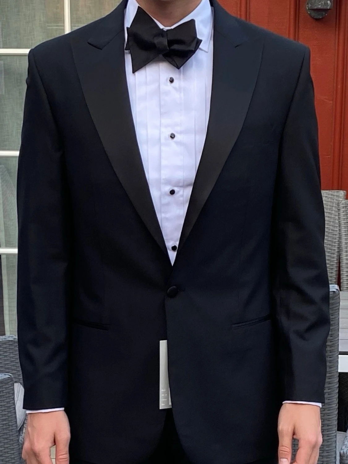 Klassisk svart smoking helt set - 1