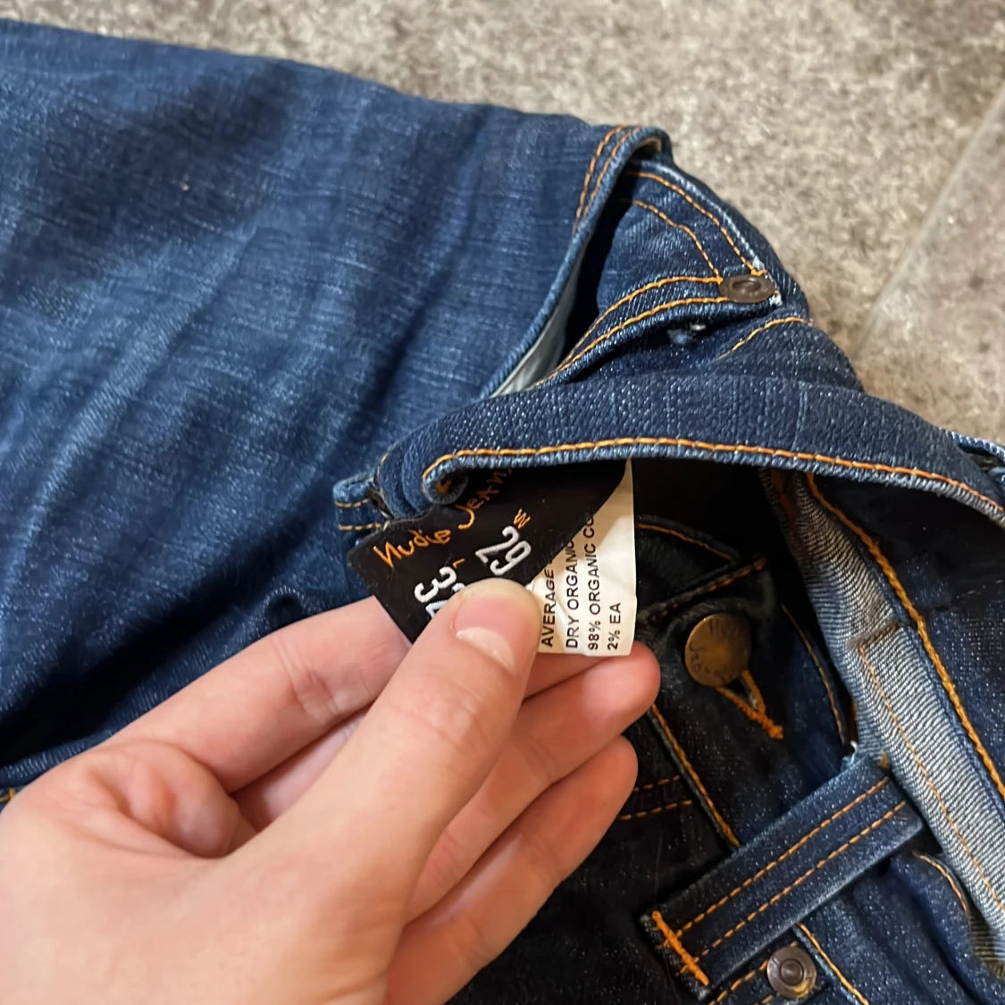 Dry Nudie Jeans - Avreage Joe - 3