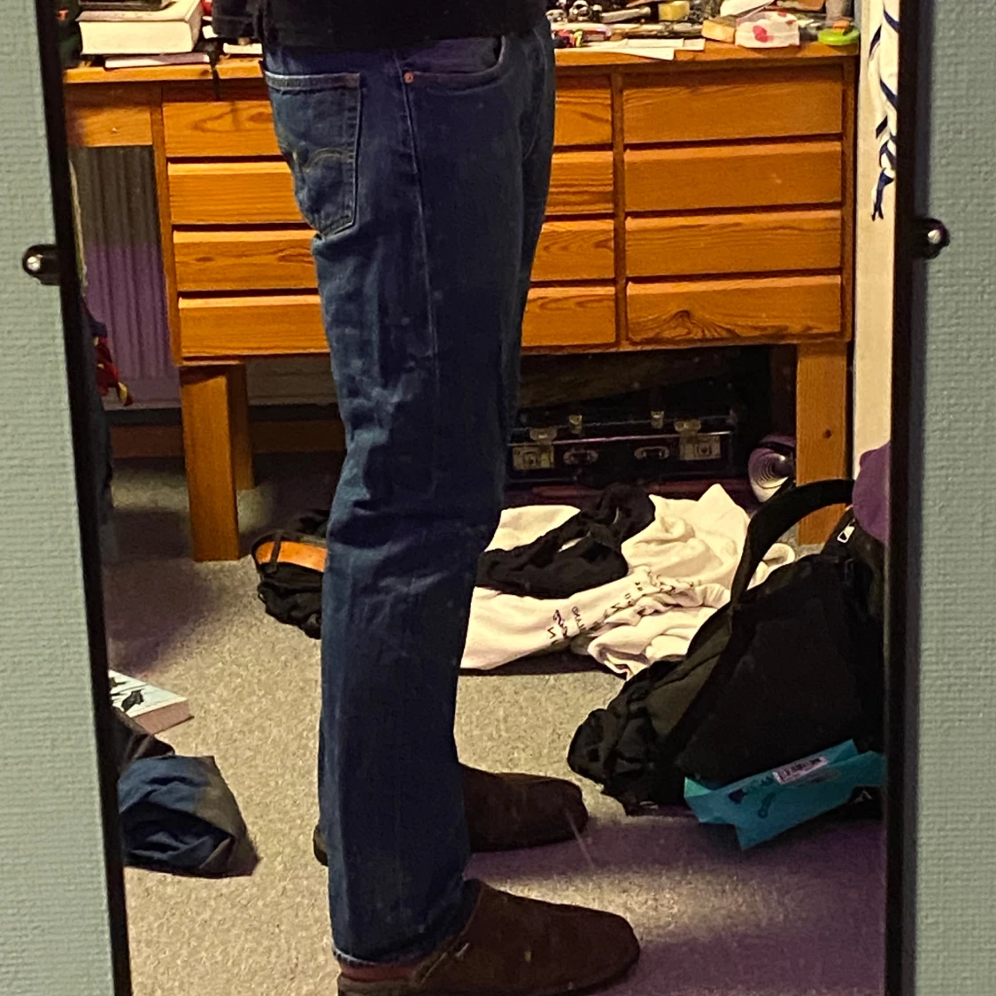 Levi's 501 blå jeans W34 L32