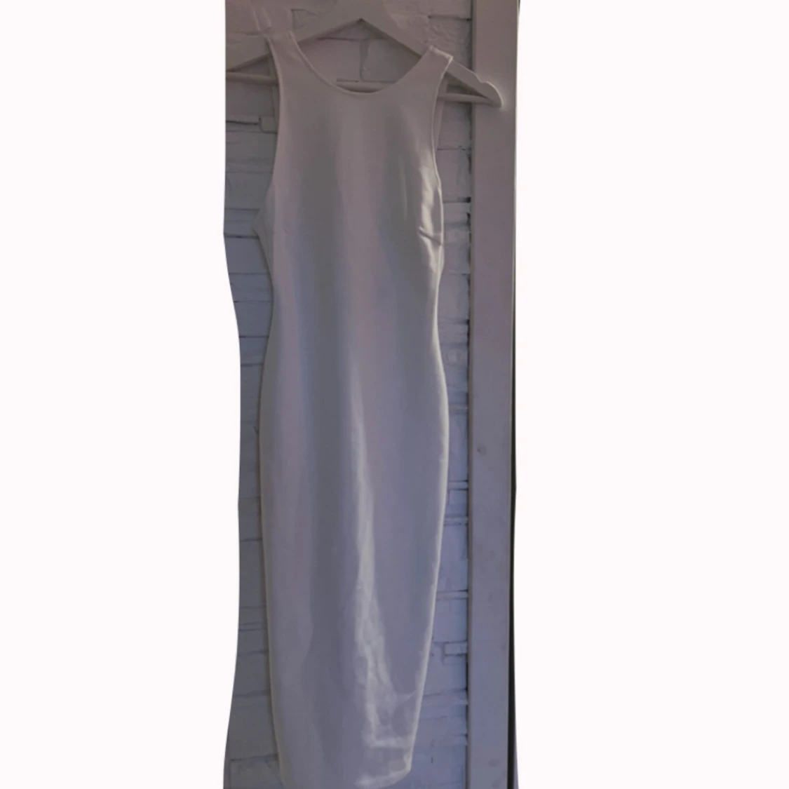 Vit långklänning från Zara XS - 1