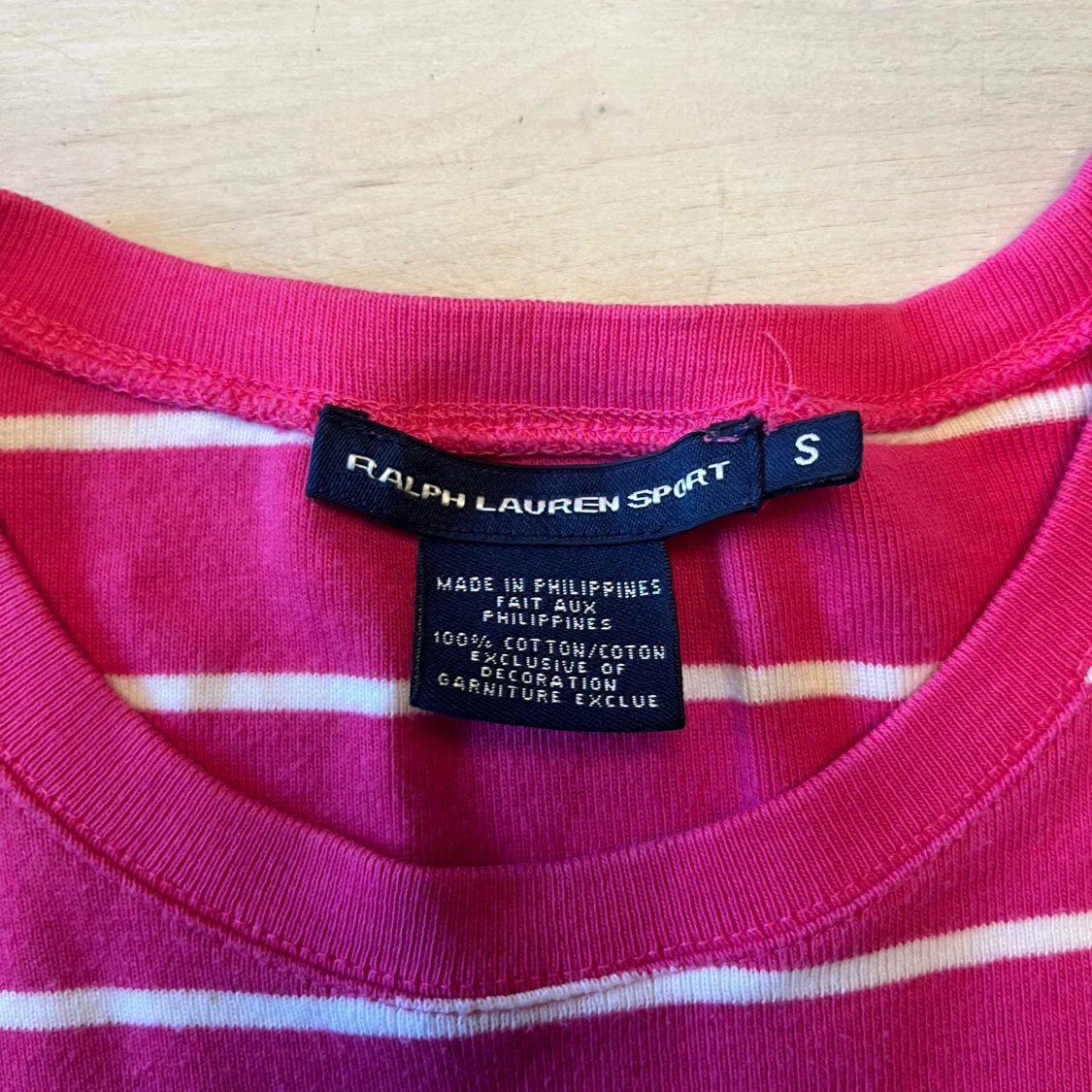 Randig rosa tröja från Ralph Lauren - 2