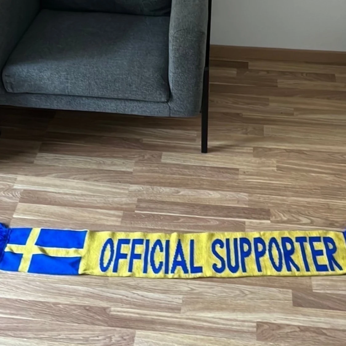 Sverige supporterhalsduk gul/blå - 1