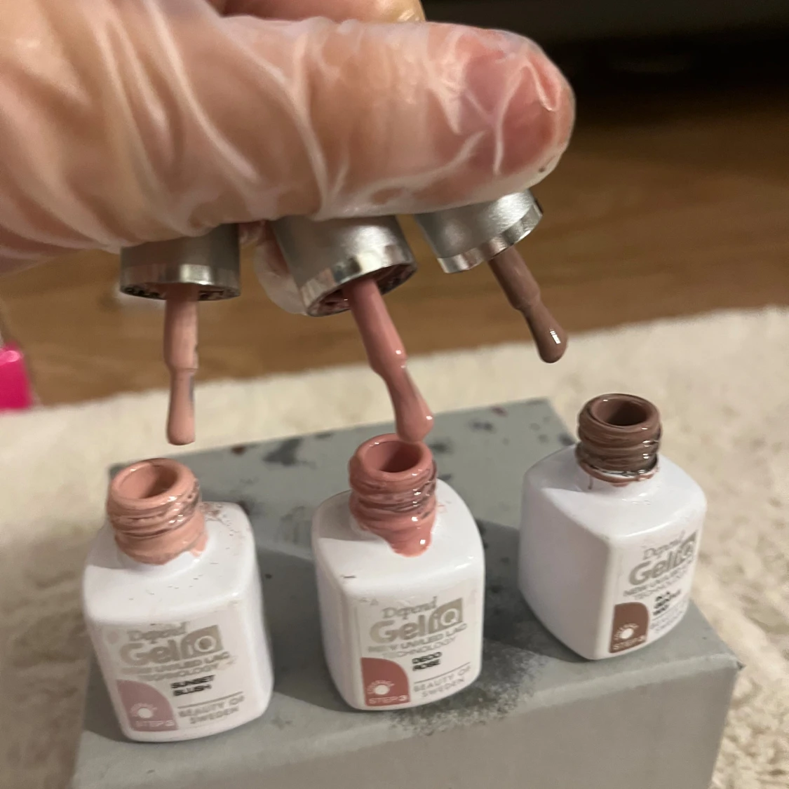 Depend Gellack nagellack trio - 1