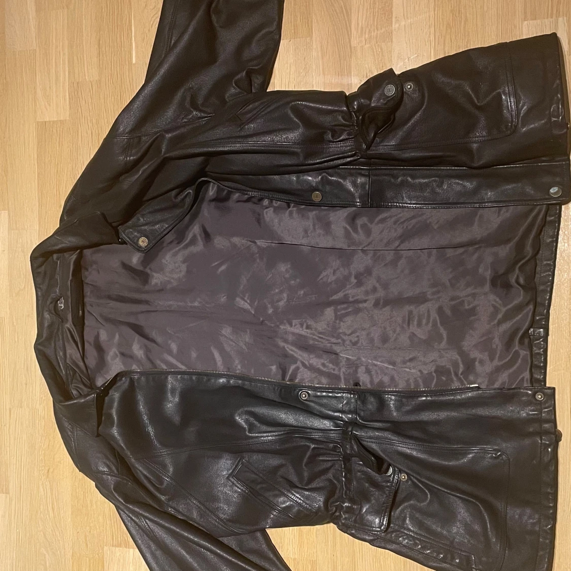 Svart skinnjacka från Molltan - 2