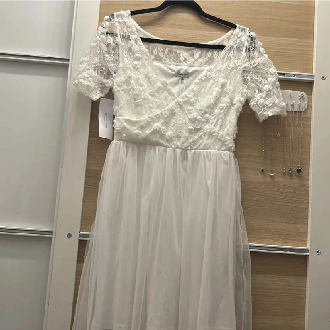 Vit klänning  - 1
