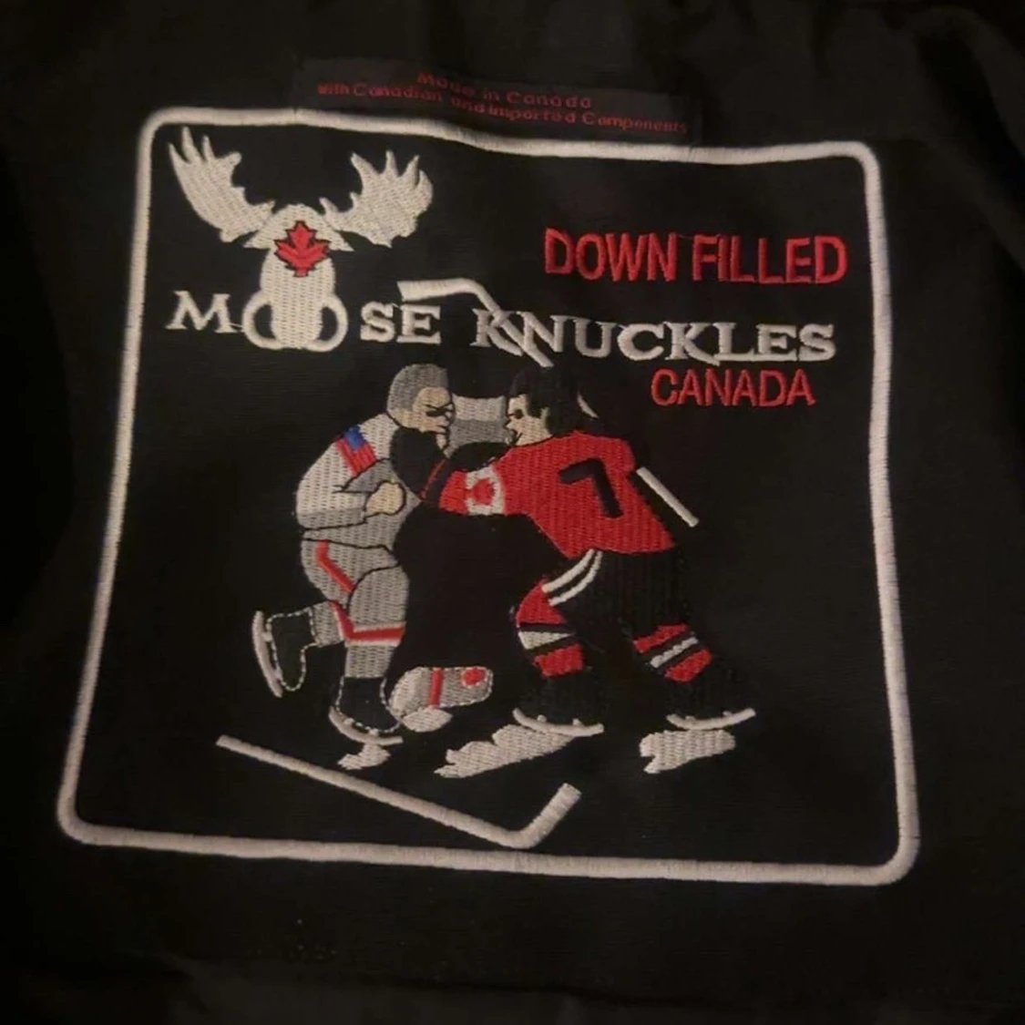 Svart dunjacka Moose Knuckles M - 2