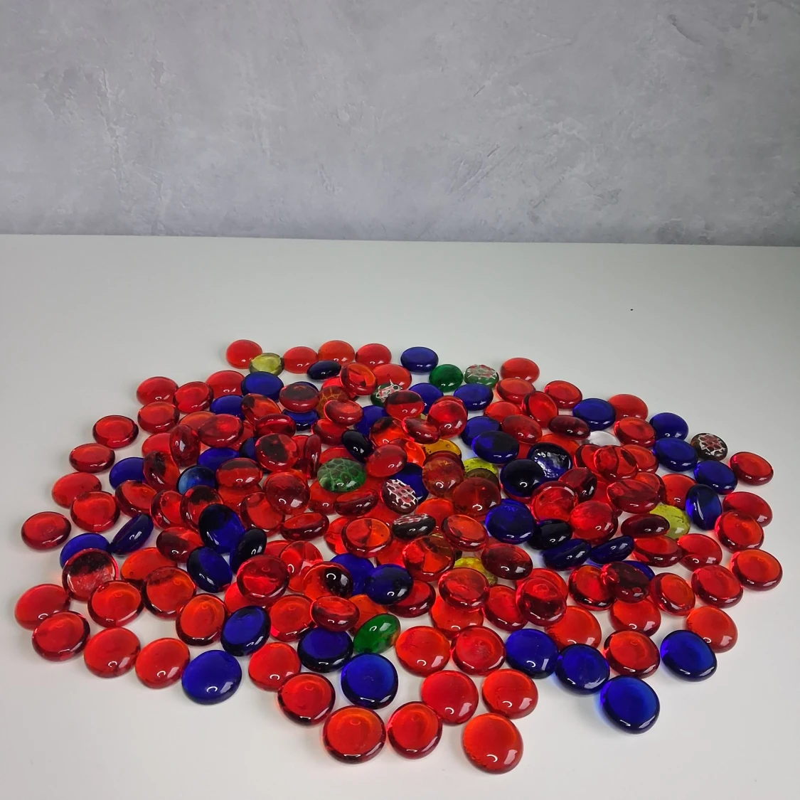 Färgade akvariestenar/dekorationsstenar - 1