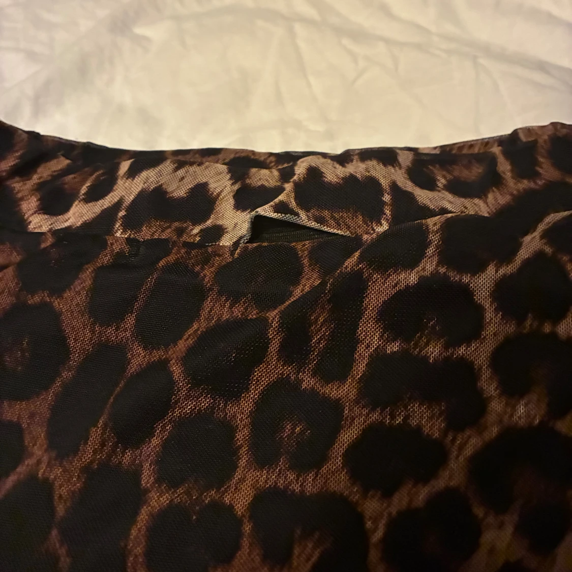 Leopardmönstrad volangkjol NLY Trend - 3