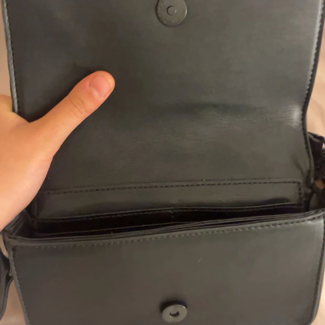 Svart quiltad axelväska Steve Madden - 1