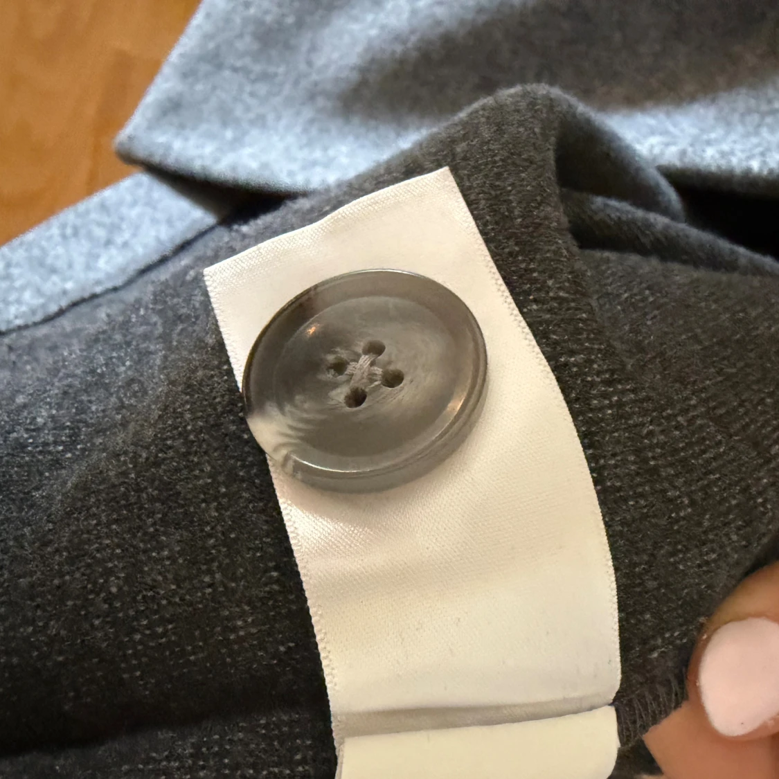 Grå kavajjacka från Bik Bok - 3