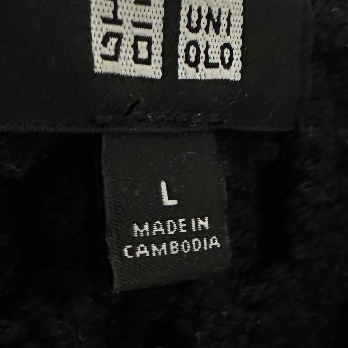 Mörkblå stickad tröja från Uniqlo L - 2