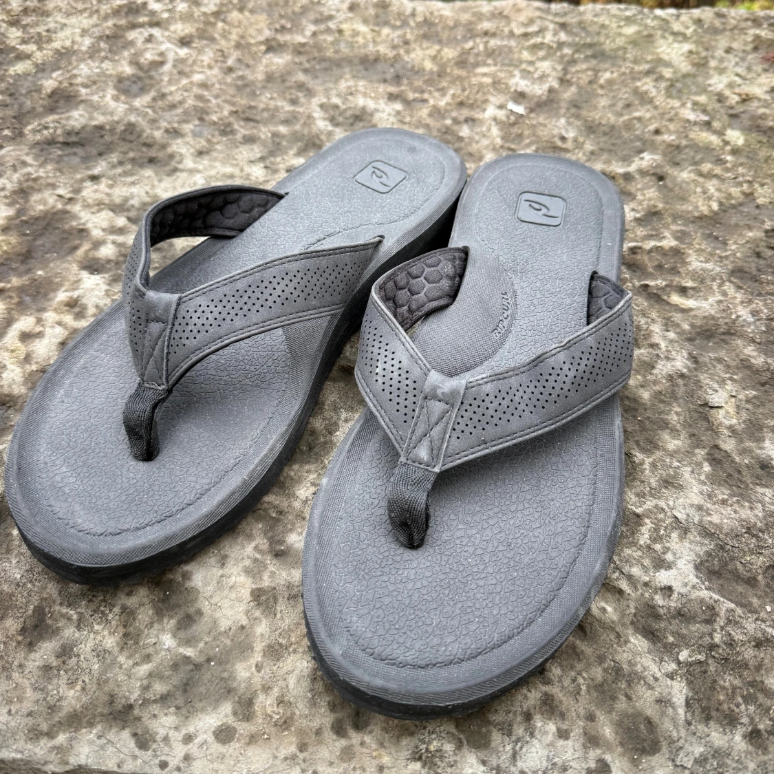 Grå sandaler från Rip Curl strl 45