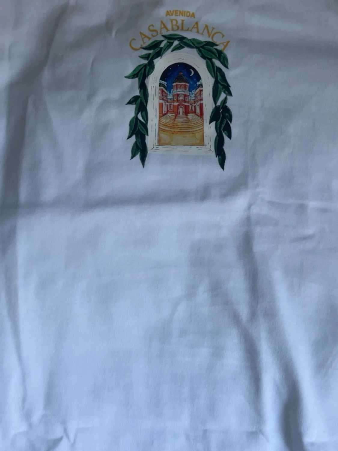 Vit t-shirt Casablanca  - 1