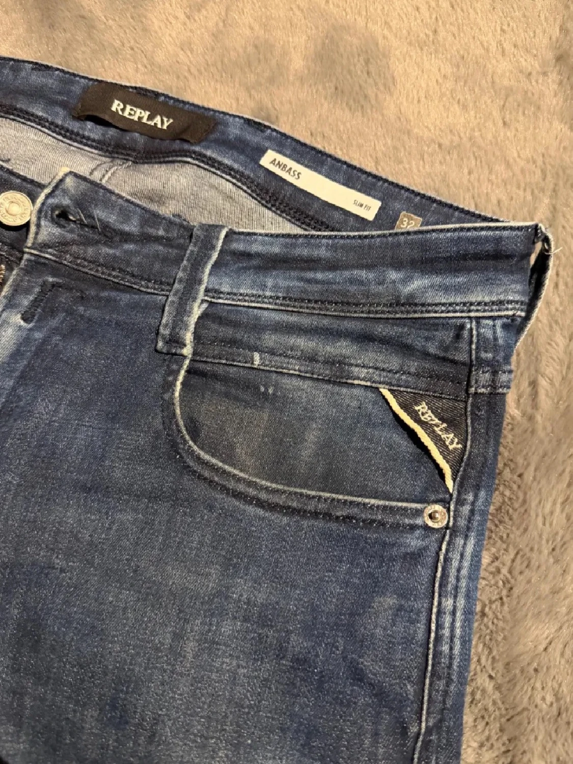 Blå jeans från Replay - 2