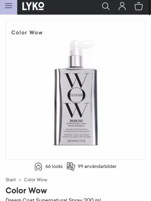 Color Wow Dream Coat Spray 200 ml - Ungefär 70% kvar av flaskan. Nypris 429