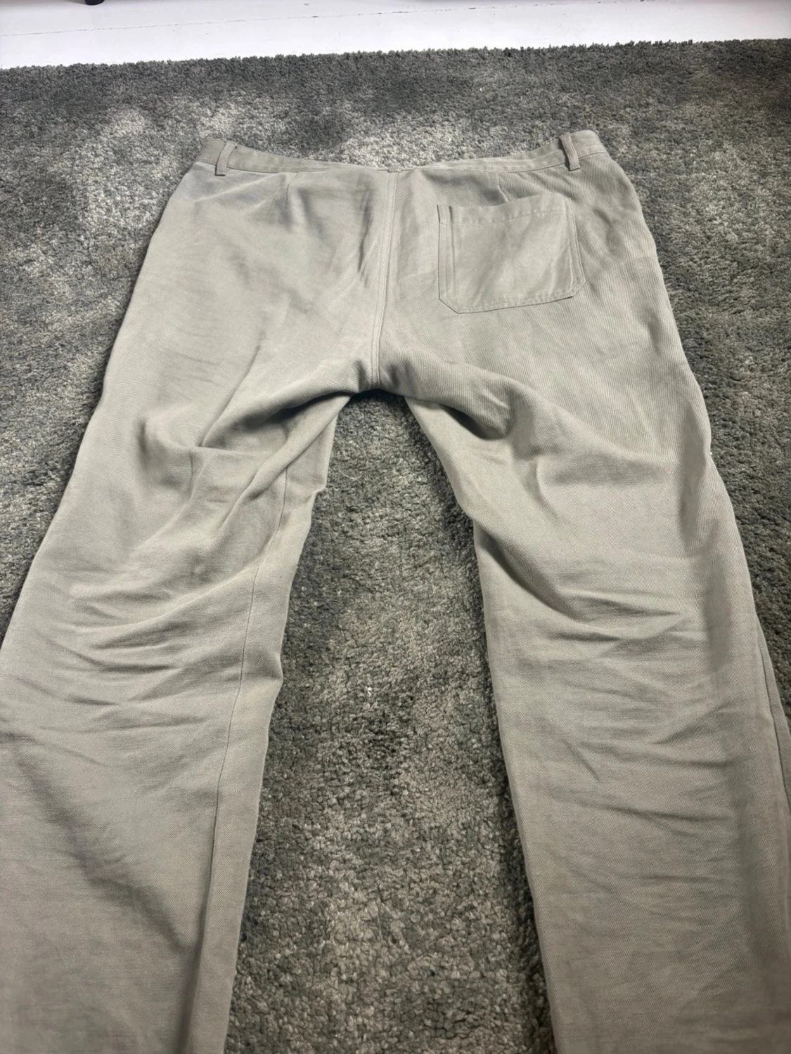 Olivgröna raka jeans från A.P.C. - 1