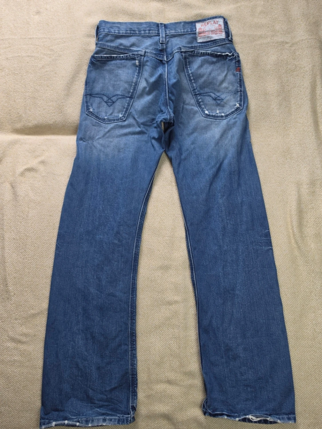 Replay jeans blå W28 L32 - 3