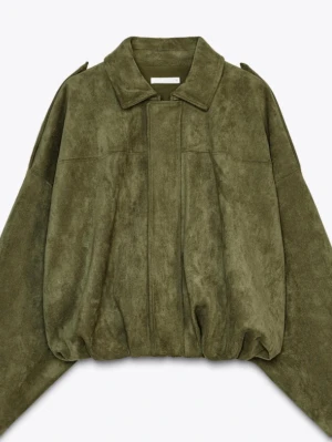 Populär mocka jacka - Jättesnygg mörkgrön mocka jacka från zara🤗helt slutsåld på hemsidan och svår att få tag i💓inga defekter, skriv för fler bilder🥰🥰