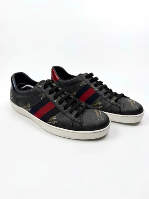 Gucci Ace Skor  - Gucci Ace Supreme Sneakers | Storlek 44 / UK 10 | Skick 9,5/10 | Nypris ca 7300kr | 100% autentiska |