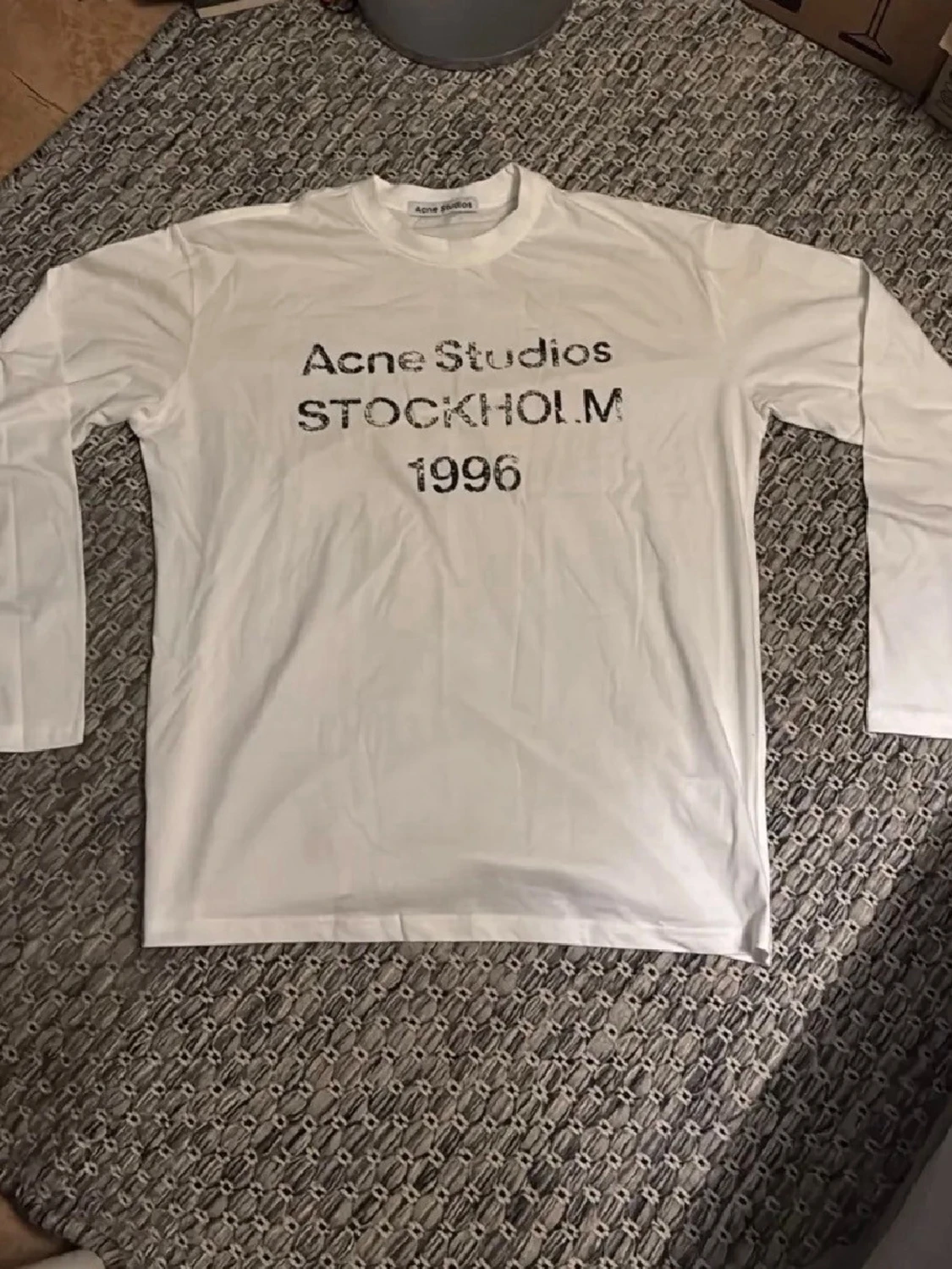 Vit långärmad t-shirt Acne Studios - 2