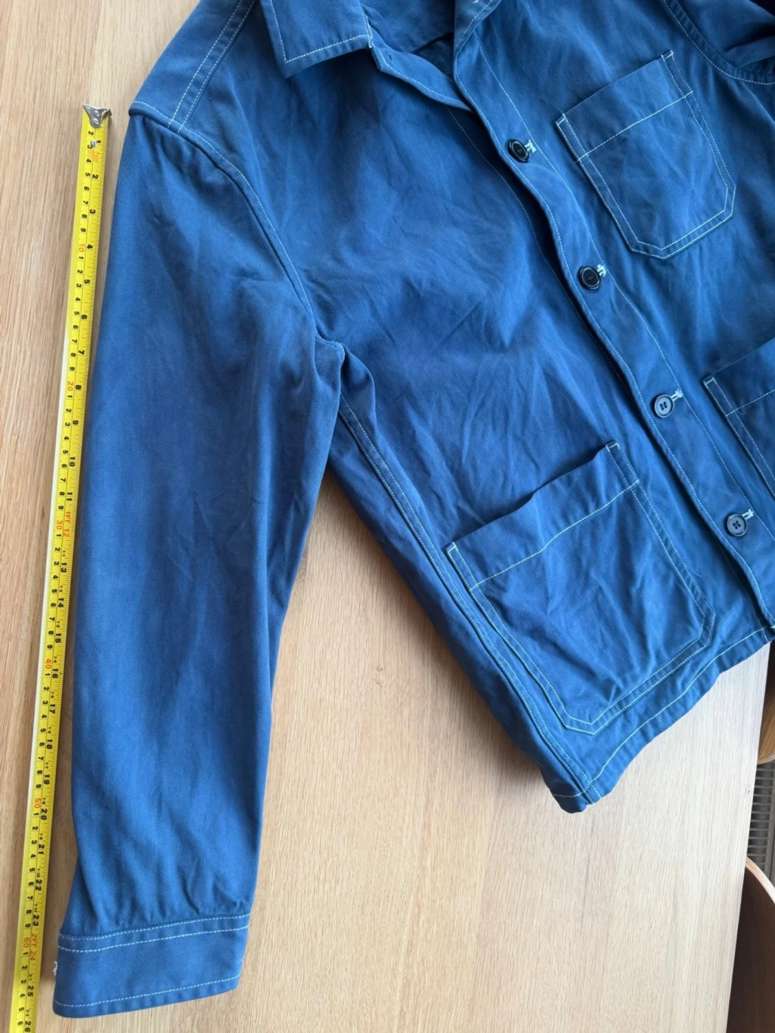 Blue Chore Jacket, size M - 3