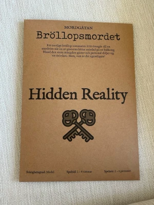 Hidden reality - Bröllopsmordet från hidden reality. Använd men allt är tillbaka i rätt kuvert som det va från början 