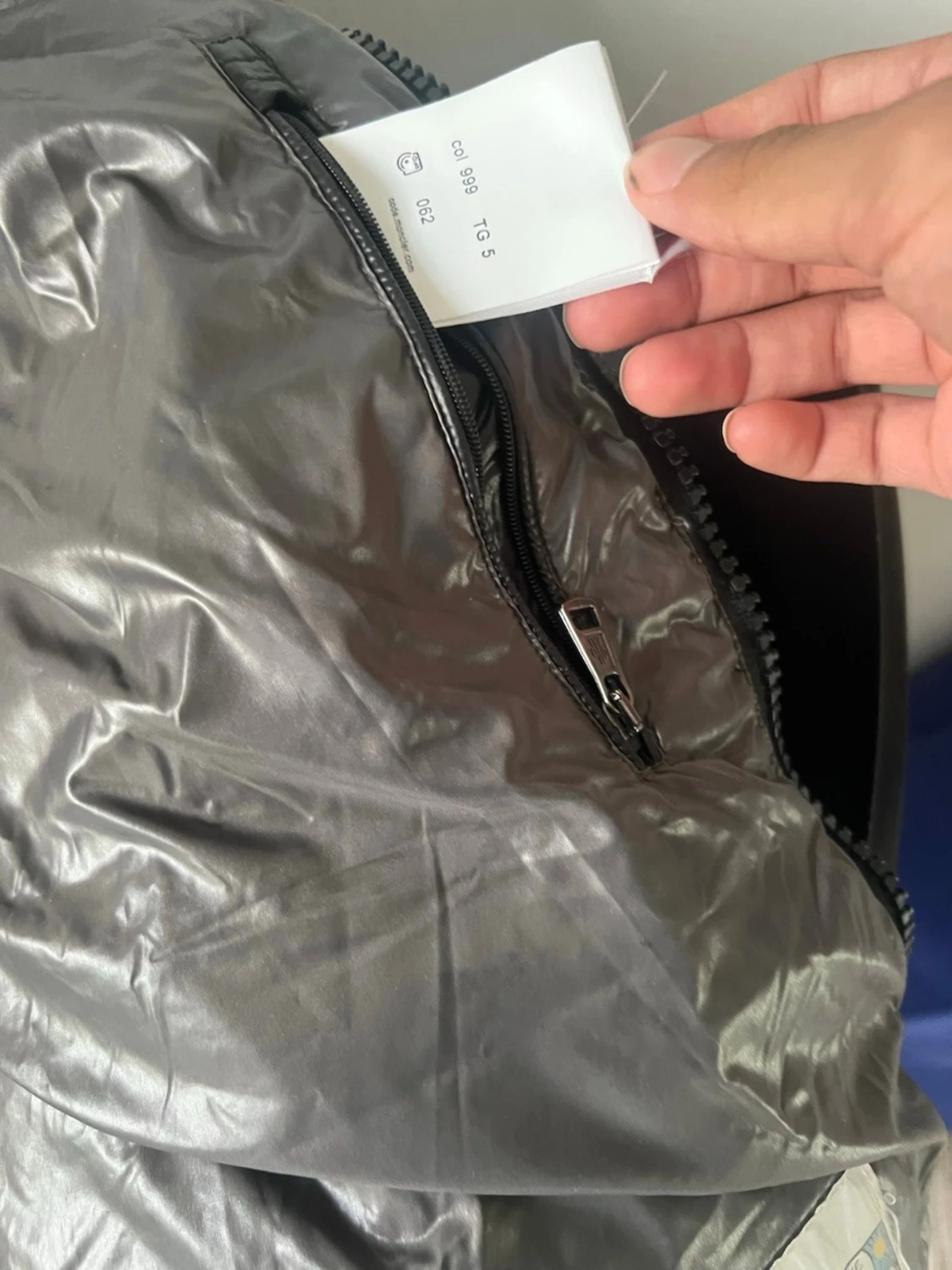 Svart dunjacka från Moncler - 3
