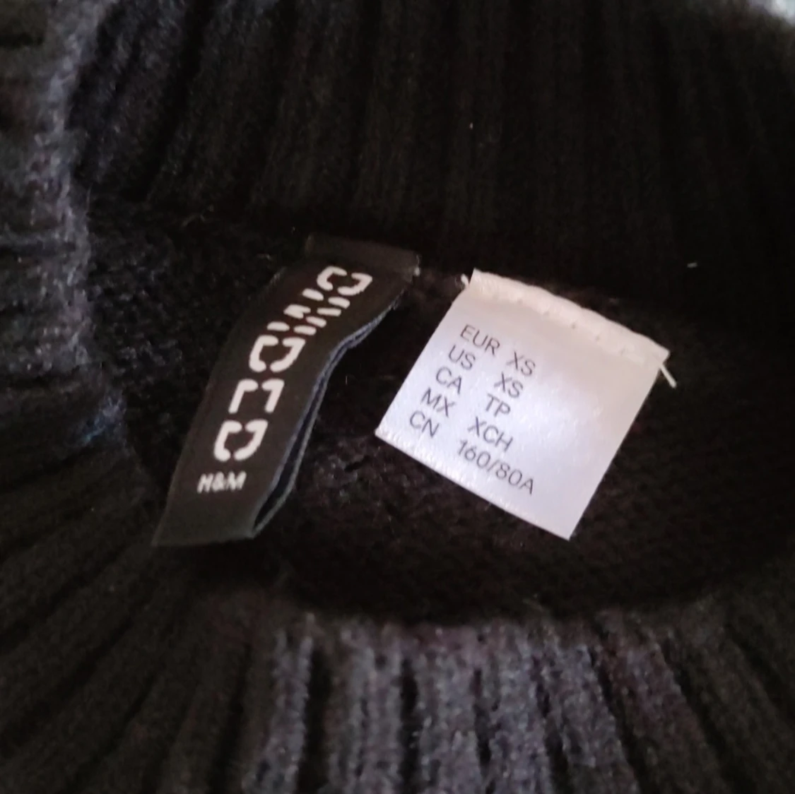 H&M sweater vitt print - 91