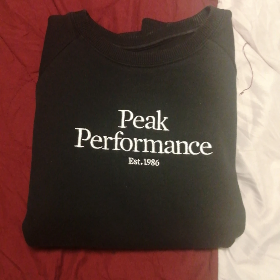 Peak Performance svart långärmad t-shirt