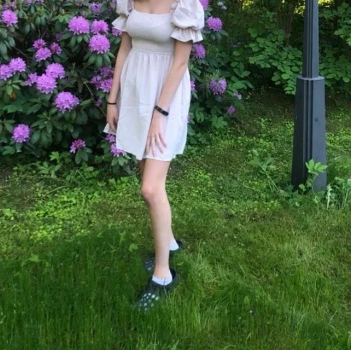 Beige klänning - 90