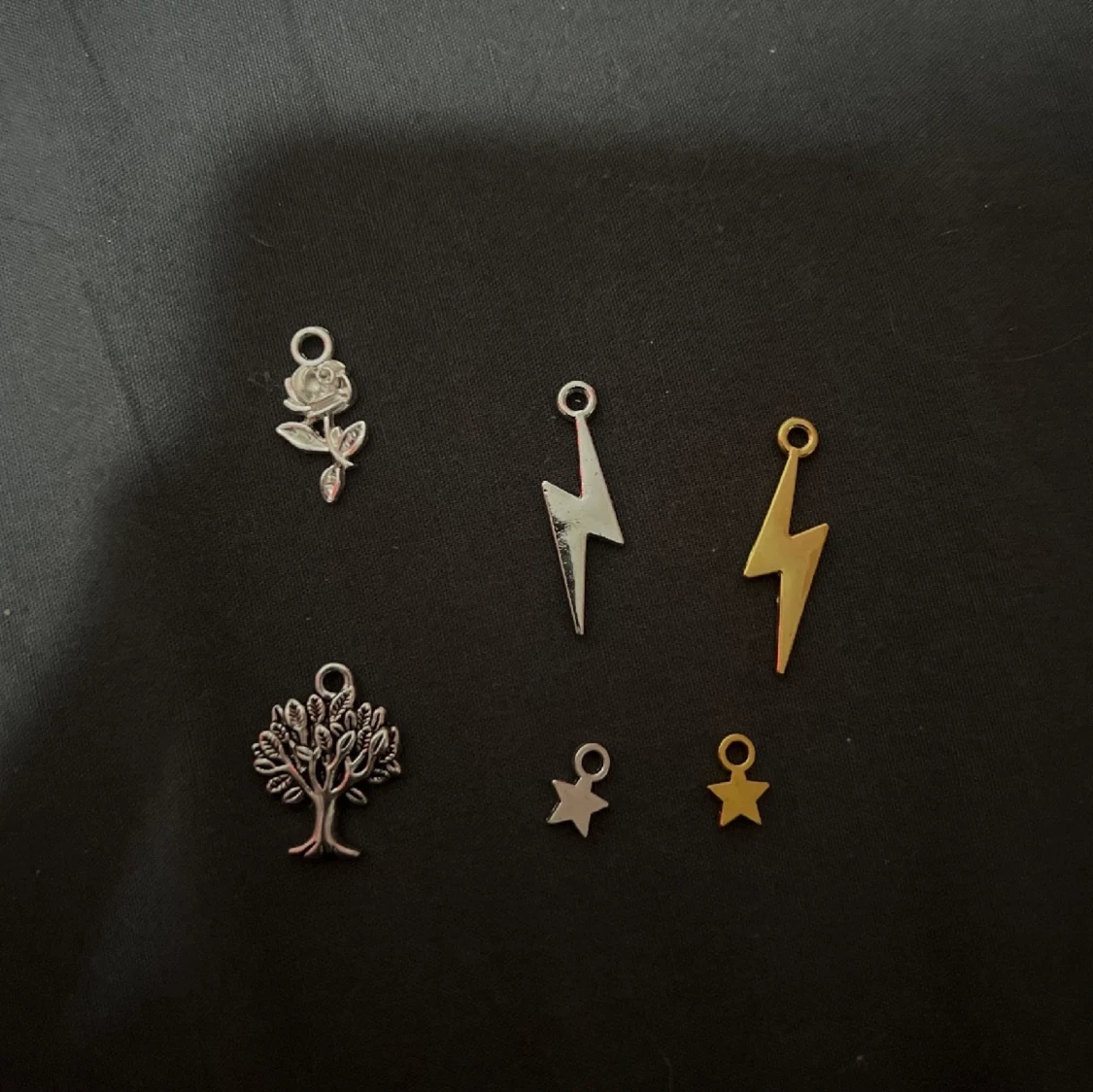 Handgjorda kristallörhängen med berlock - 91