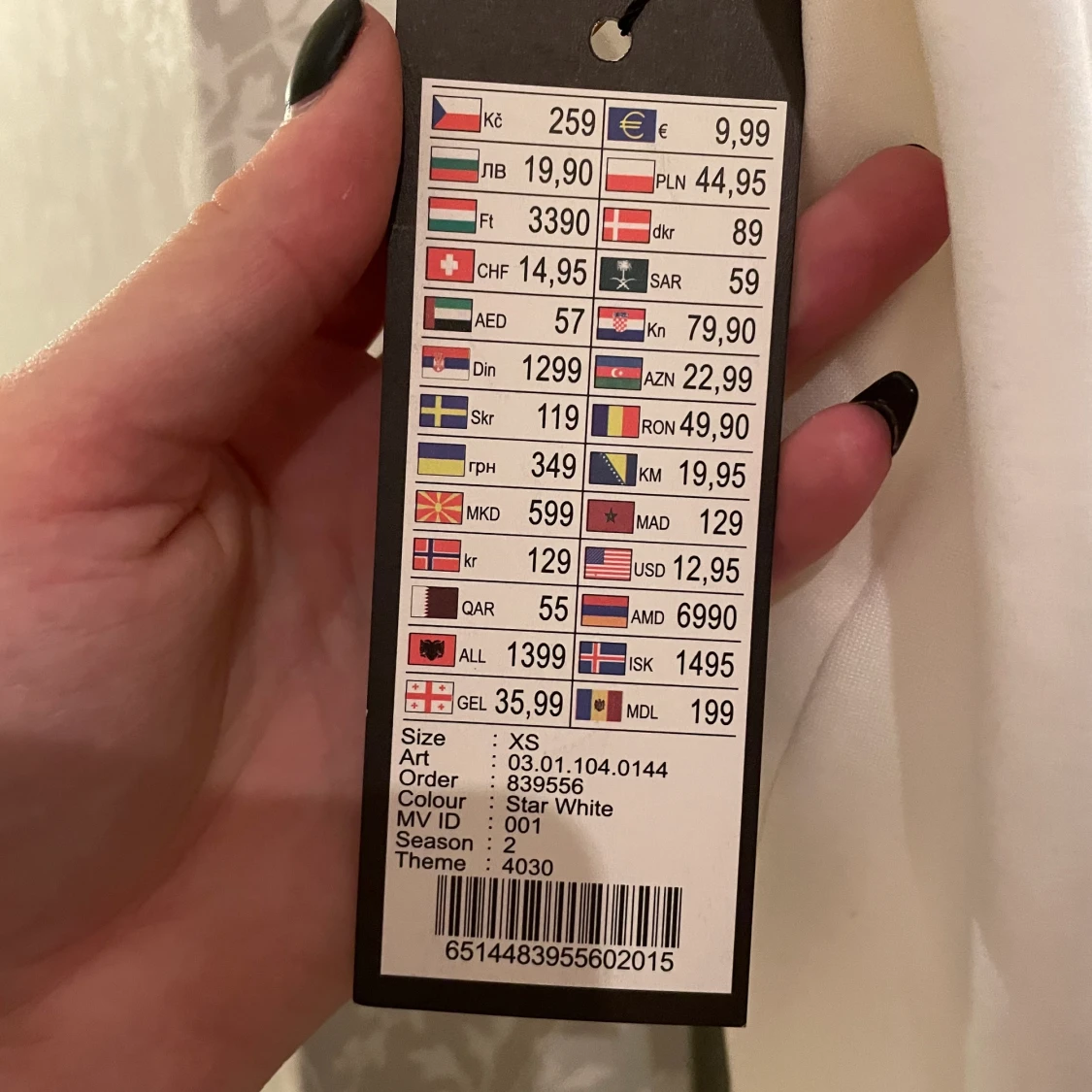 Body med glitter axelband - 91